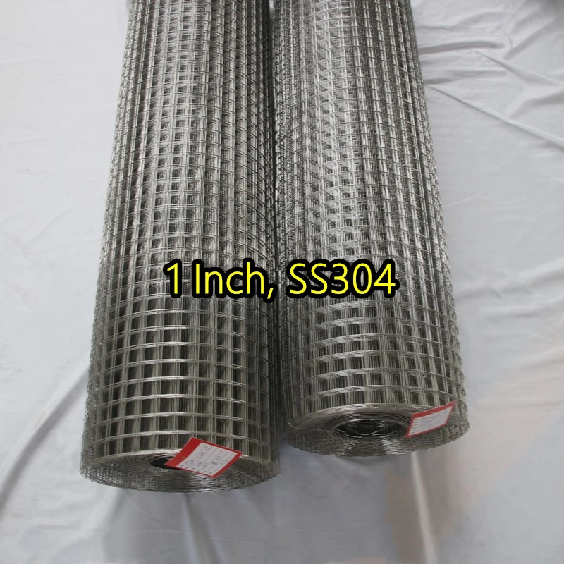 Сваренная проволочная сетка SS304 толщиной 1 дюйм